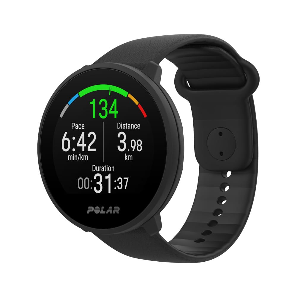 polar-unite-frontleft-black-hr-134-running