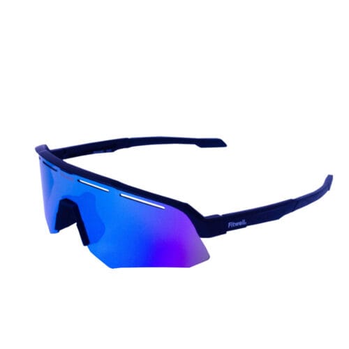 Lente de Sol Deportivo Negro SS916 Azul