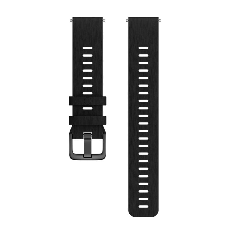 Correa Pacer de silicona Polar 20 mm – Negro
