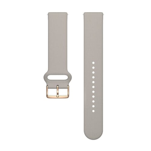 Correa Ignite 3 de Silicona Polar 20 mm Beige