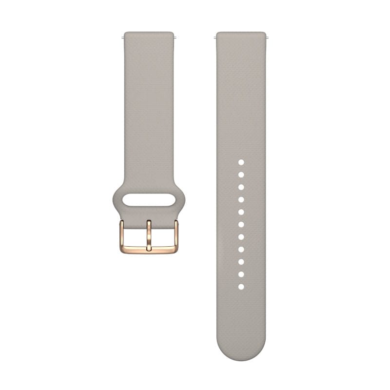 Correa Ignite 3 de Silicona Polar 20 mm Beige