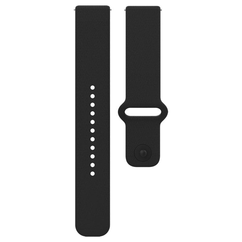 Correa Polar de Silicona de Cierre Fácil 20 mm – Negro