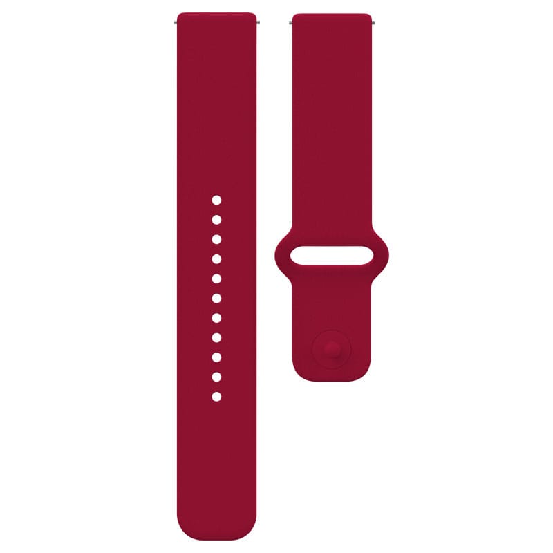 Correa Polar de Silicona de Cierre Fácil 20 mm – Rojo