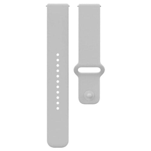 Correa Polar de Silicona de Cierre Fácil 20 mm – Blanco