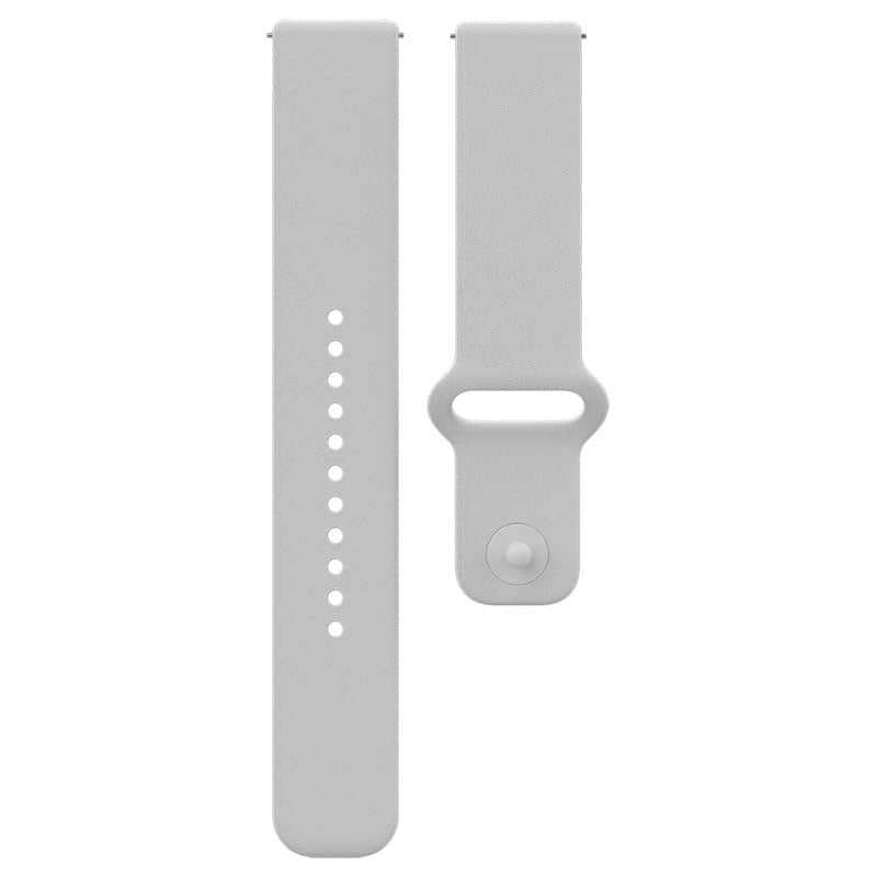 Correa Polar de Silicona de Cierre Fácil 20 mm – Blanco