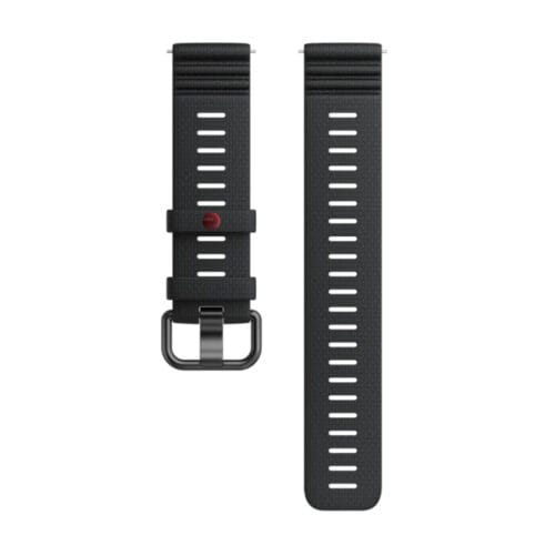 Correa de Silicona Negra 22 mm para Polar Grit X2